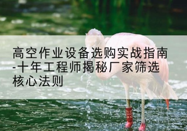 方山剪叉式升降机厂家-高空作业设备选购实战指南-十年工程师揭秘厂家筛选核心法则
